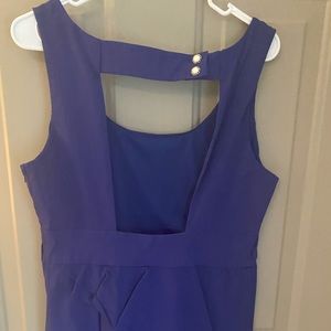 NWOT Charlotte Russe Royal Blue Dress w open back